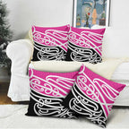 All Pink New Zealand Kowhai Ngutukak Pillow Cover - Aussie Hoodie