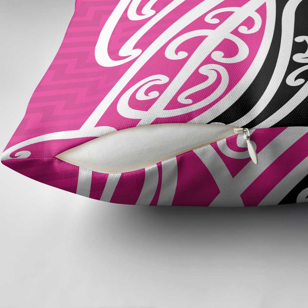 All Pink New Zealand Kowhai Ngutukak Pillow Cover - Aussie Hoodie