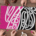 All Pink New Zealand Kowhai Ngutukak Puzzle - Aussie Hoodie