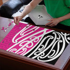 All Pink New Zealand Kowhai Ngutukak Puzzle - Aussie Hoodie