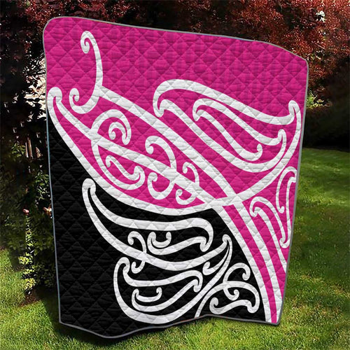 All Pink New Zealand Kowhai Ngutukak Quilt - Aussie Hoodie