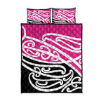 All Pink New Zealand Kowhai Ngutukak Quilt Bed Set - Aussie Hoodie