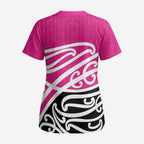 All Pink New Zealand Kowhai Ngutukak Scrub Top - Aussie Hoodie