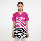 All Pink New Zealand Kowhai Ngutukak Scrub Top - Aussie Hoodie