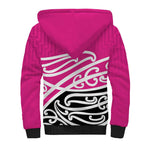 All Pink New Zealand Kowhai Ngutukak Sherpa Hoodie - Aussie Hoodie