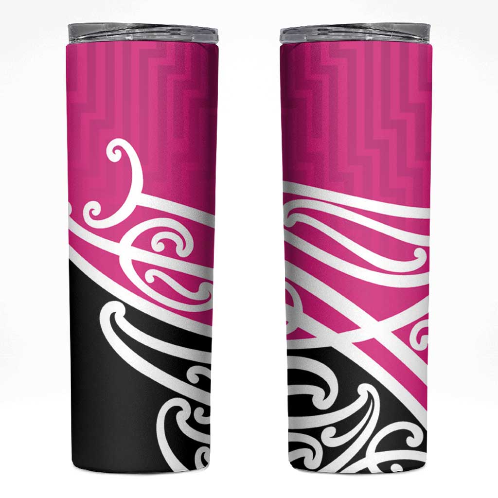 All Pink New Zealand Kowhai Ngutukak Skinny Tumbler - Aussie Hoodie