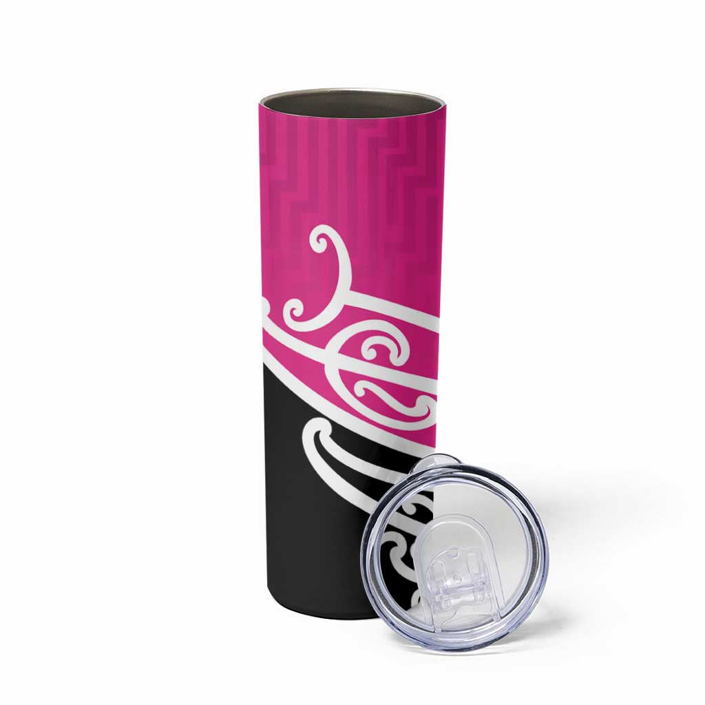 All Pink New Zealand Kowhai Ngutukak Skinny Tumbler - Aussie Hoodie