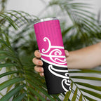 All Pink New Zealand Kowhai Ngutukak Skinny Tumbler - Aussie Hoodie