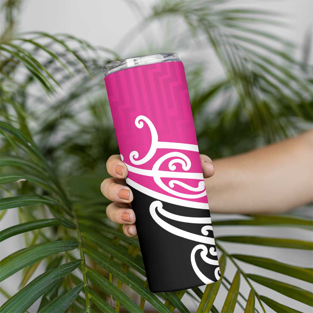 All Pink New Zealand Kowhai Ngutukak Skinny Tumbler - Aussie Hoodie