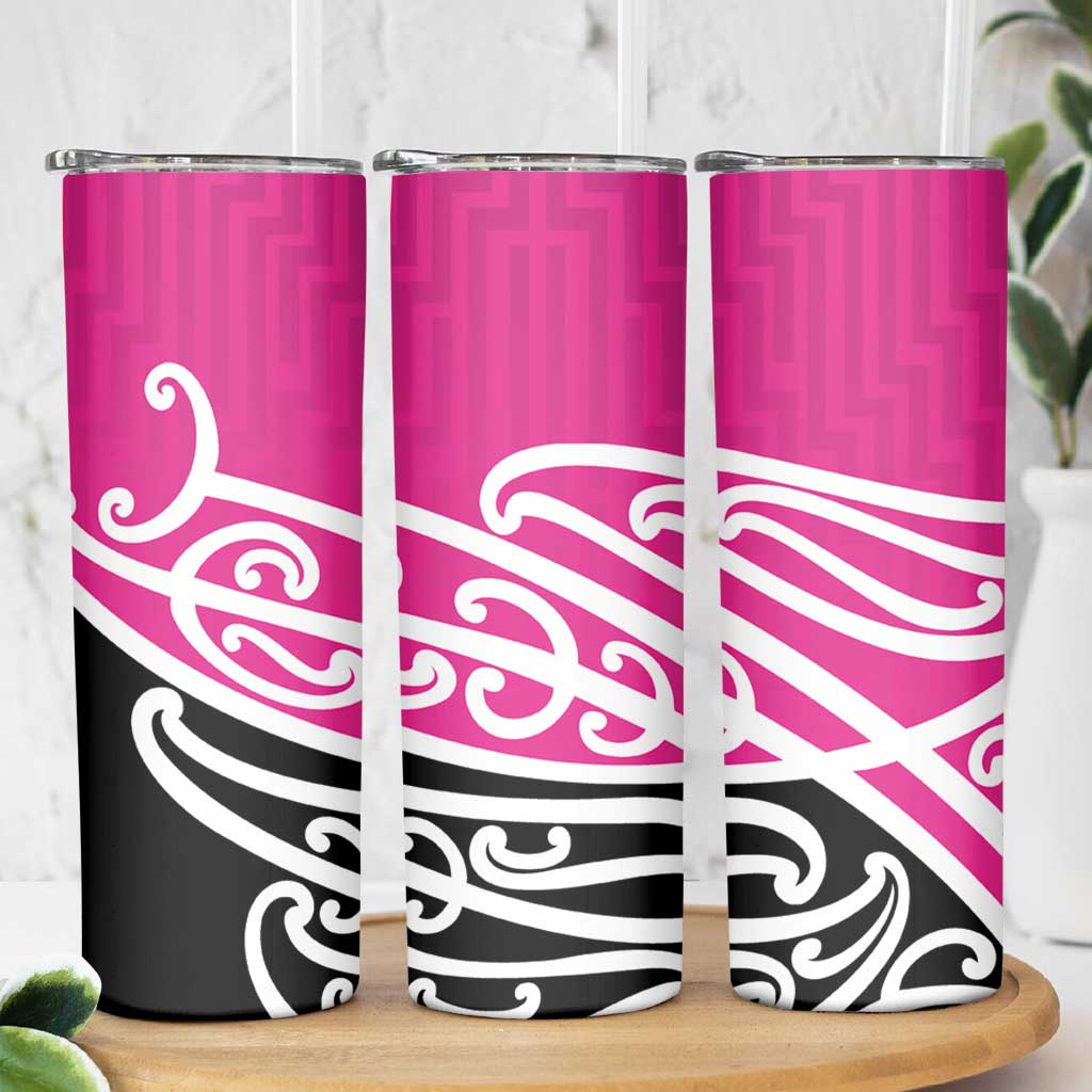 All Pink New Zealand Kowhai Ngutukak Skinny Tumbler - Aussie Hoodie