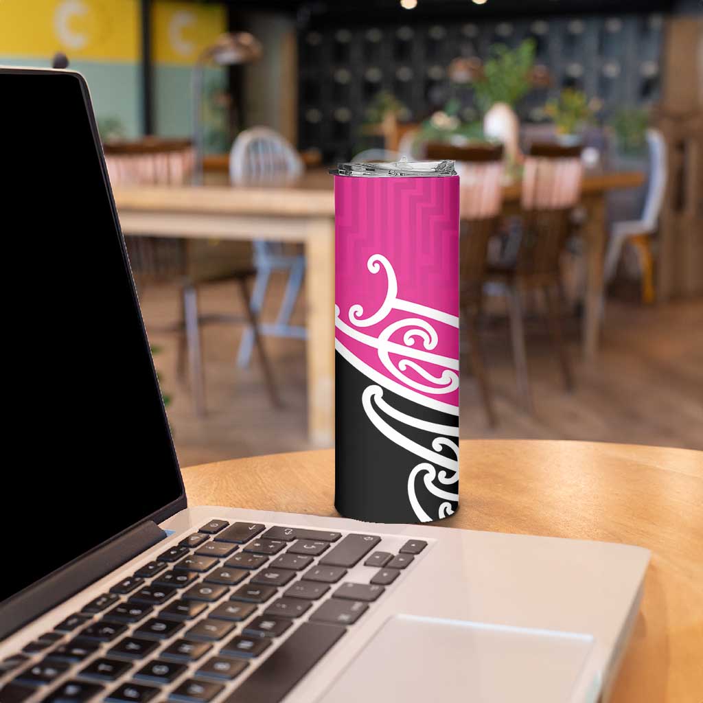 All Pink New Zealand Kowhai Ngutukak Skinny Tumbler - Aussie Hoodie