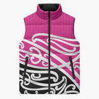 All Pink New Zealand Kowhai Ngutukak Sleeveless Puffer Jacket - Aussie Hoodie