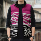 All Pink New Zealand Kowhai Ngutukak Sleeveless Puffer Jacket - Aussie Hoodie