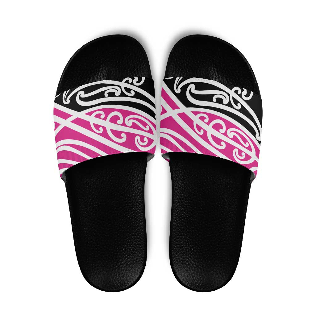 All Pink New Zealand Kowhai Ngutukak Slide Sandals - Aussie Hoodie