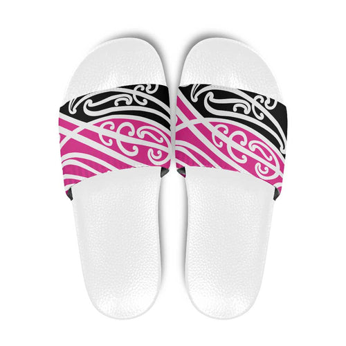All Pink New Zealand Kowhai Ngutukak Slide Sandals - Aussie Hoodie