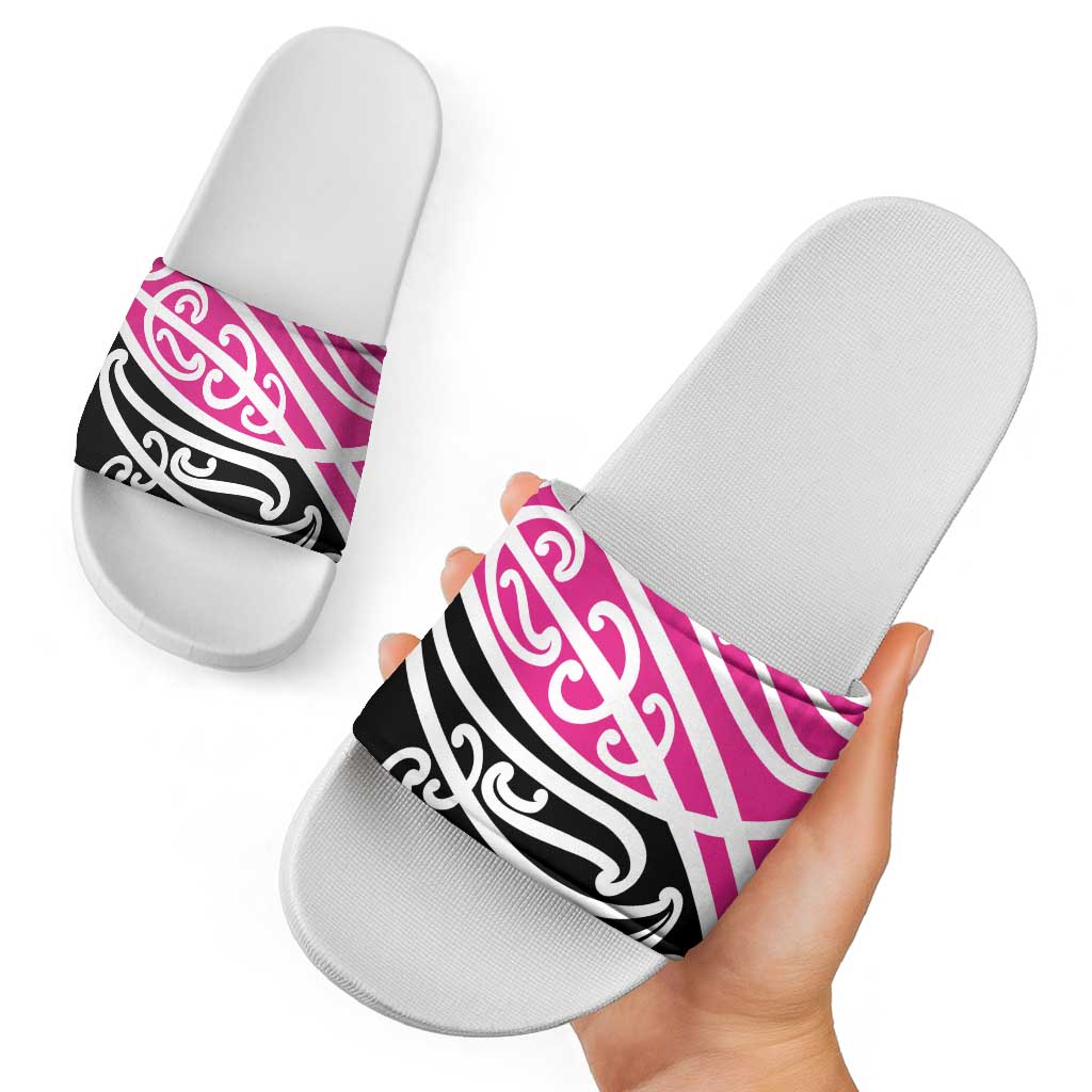 All Pink New Zealand Kowhai Ngutukak Slide Sandals - Aussie Hoodie