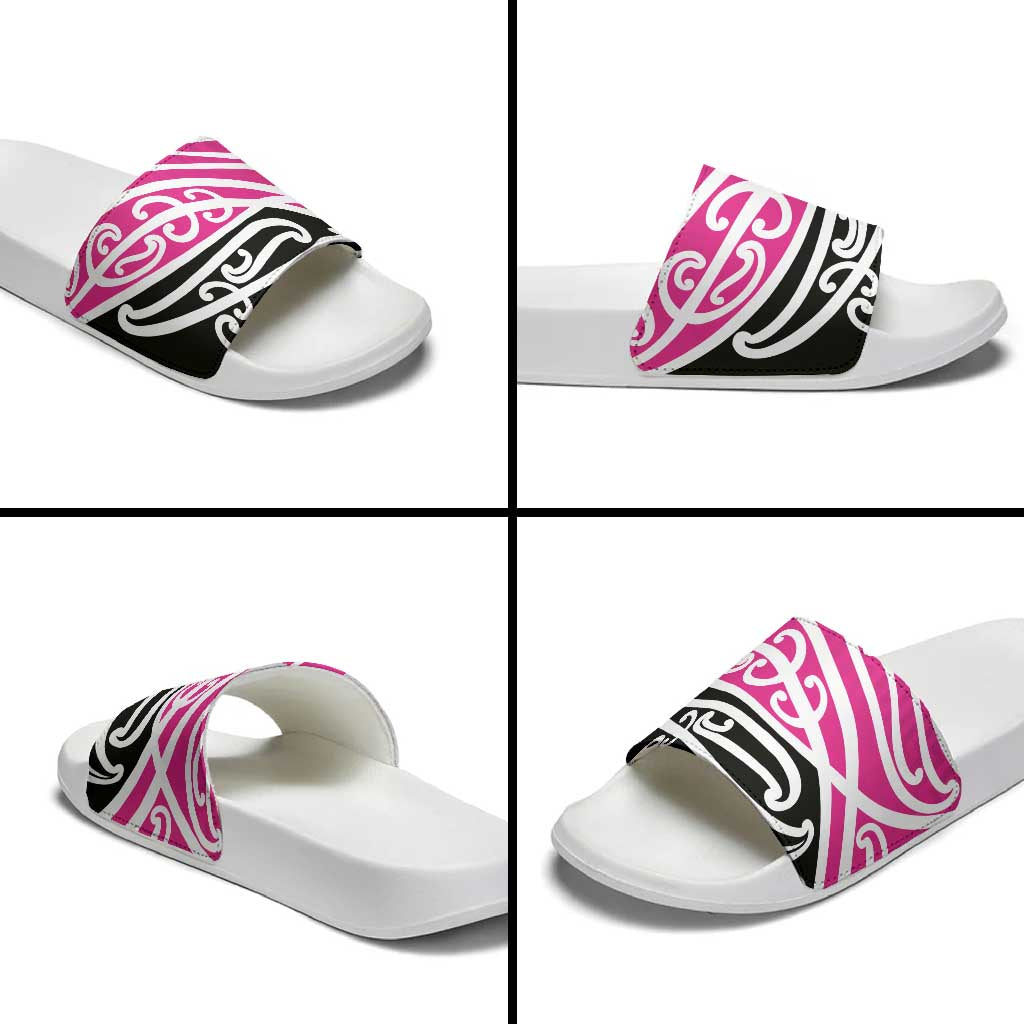 All Pink New Zealand Kowhai Ngutukak Slide Sandals - Aussie Hoodie