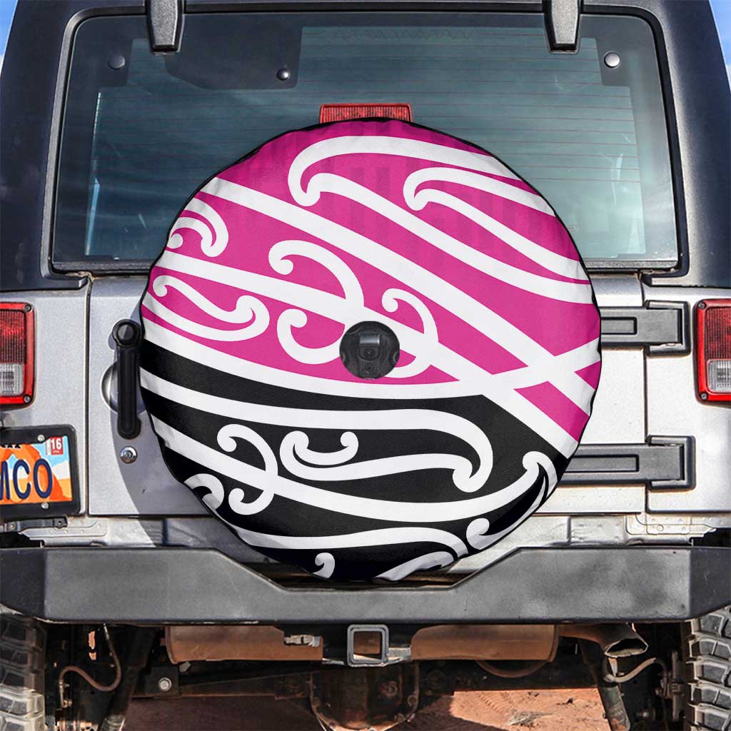 All Pink New Zealand Kowhai Ngutukak Spare Tire Cover - Aussie Hoodie