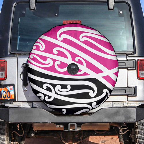 All Pink New Zealand Kowhai Ngutukak Spare Tire Cover - Aussie Hoodie