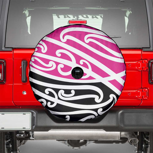 All Pink New Zealand Kowhai Ngutukak Spare Tire Cover - Aussie Hoodie