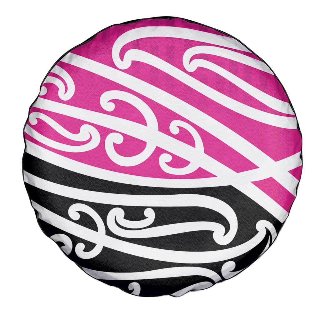 All Pink New Zealand Kowhai Ngutukak Spare Tire Cover - Aussie Hoodie