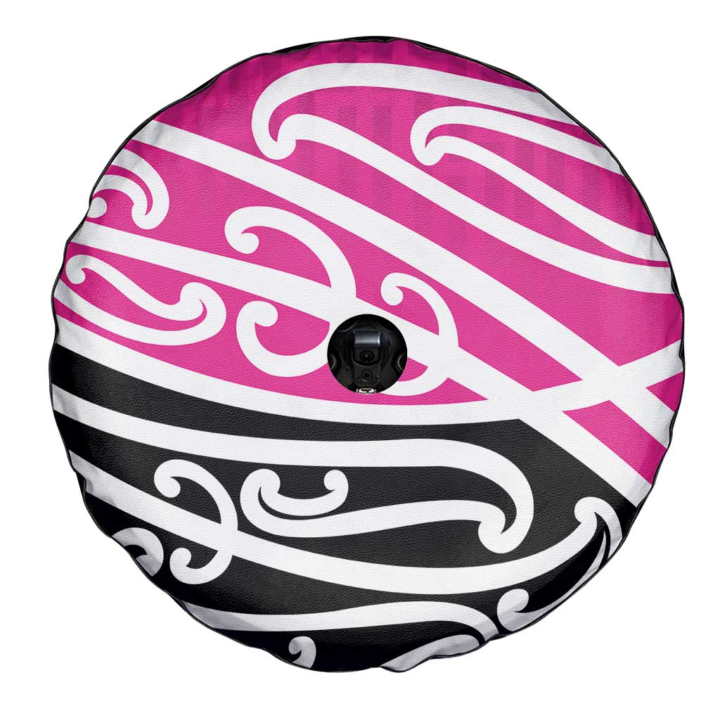 All Pink New Zealand Kowhai Ngutukak Spare Tire Cover - Aussie Hoodie