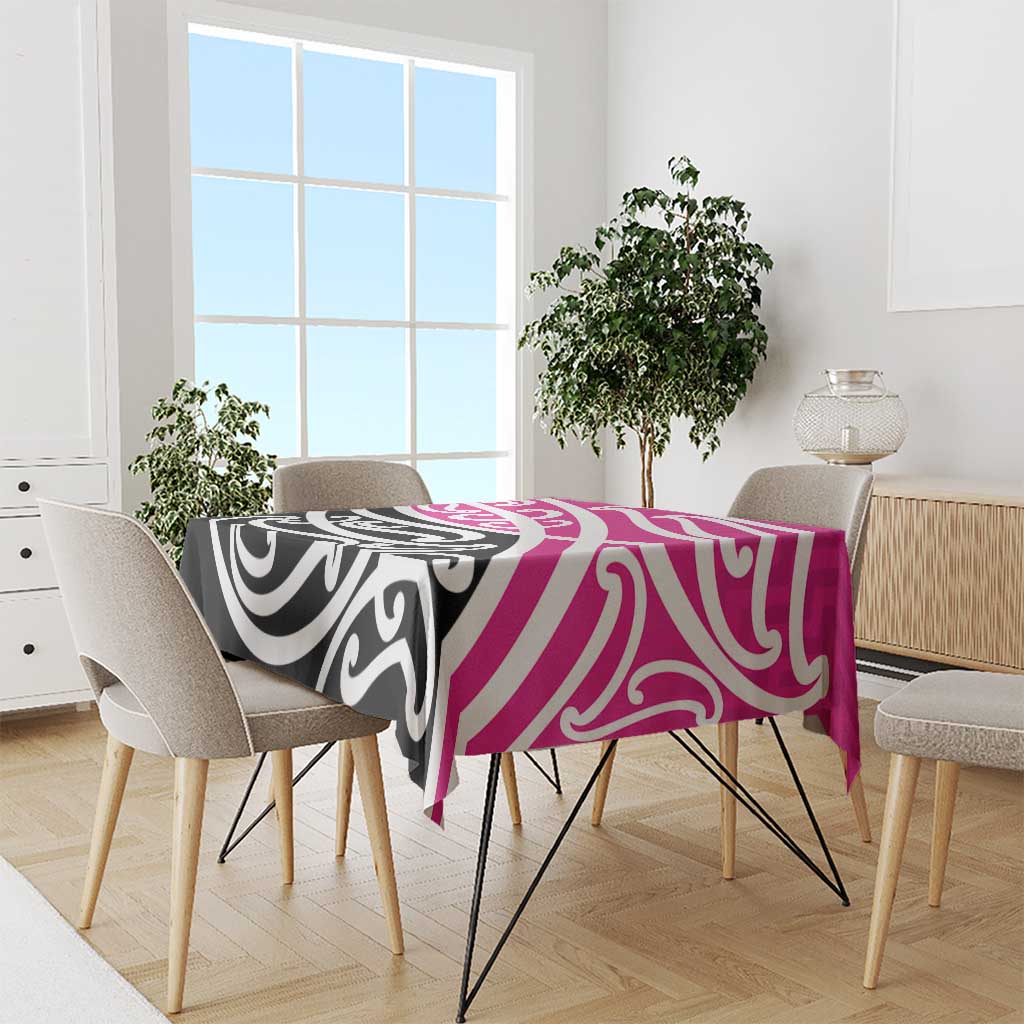 All Pink New Zealand Kowhai Ngutukak Tablecloth - Aussie Hoodie