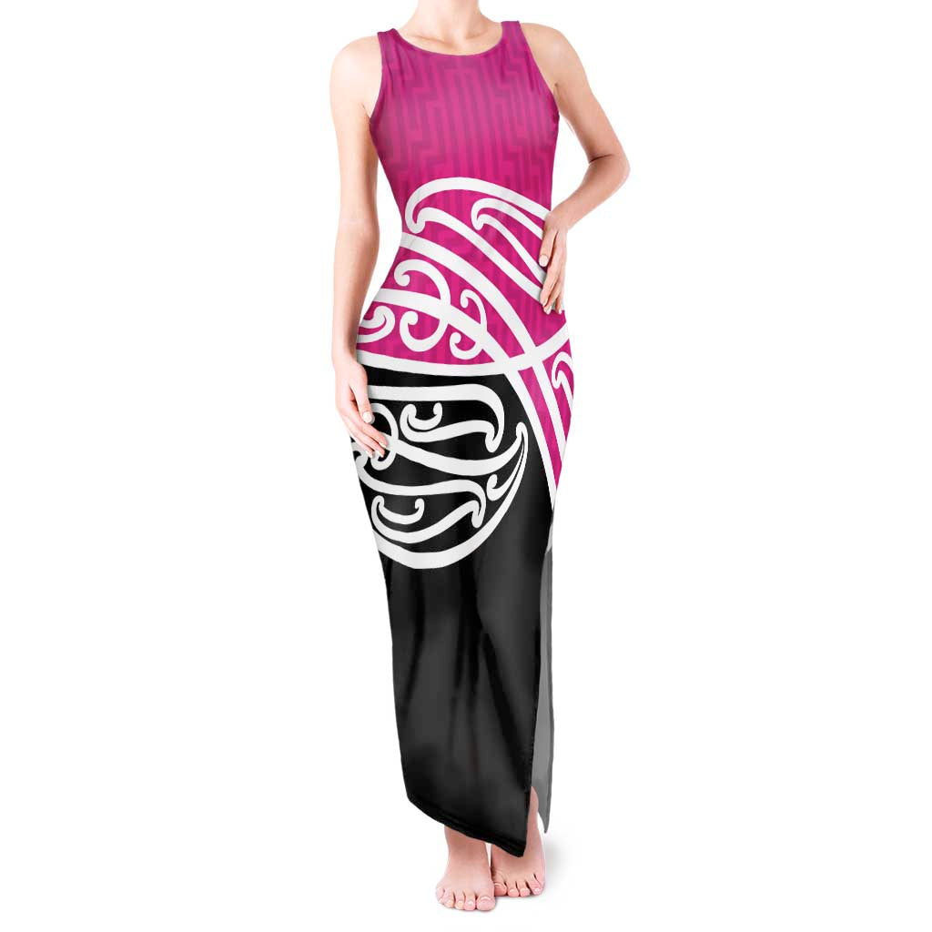 All Pink New Zealand Kowhai Ngutukak Tank Maxi Dress - Aussie Hoodie