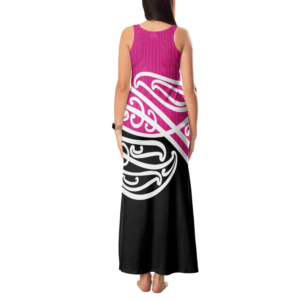 All Pink New Zealand Kowhai Ngutukak Tank Maxi Dress - Aussie Hoodie
