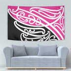 All Pink New Zealand Kowhai Ngutukak Tapestry - Aussie Hoodie