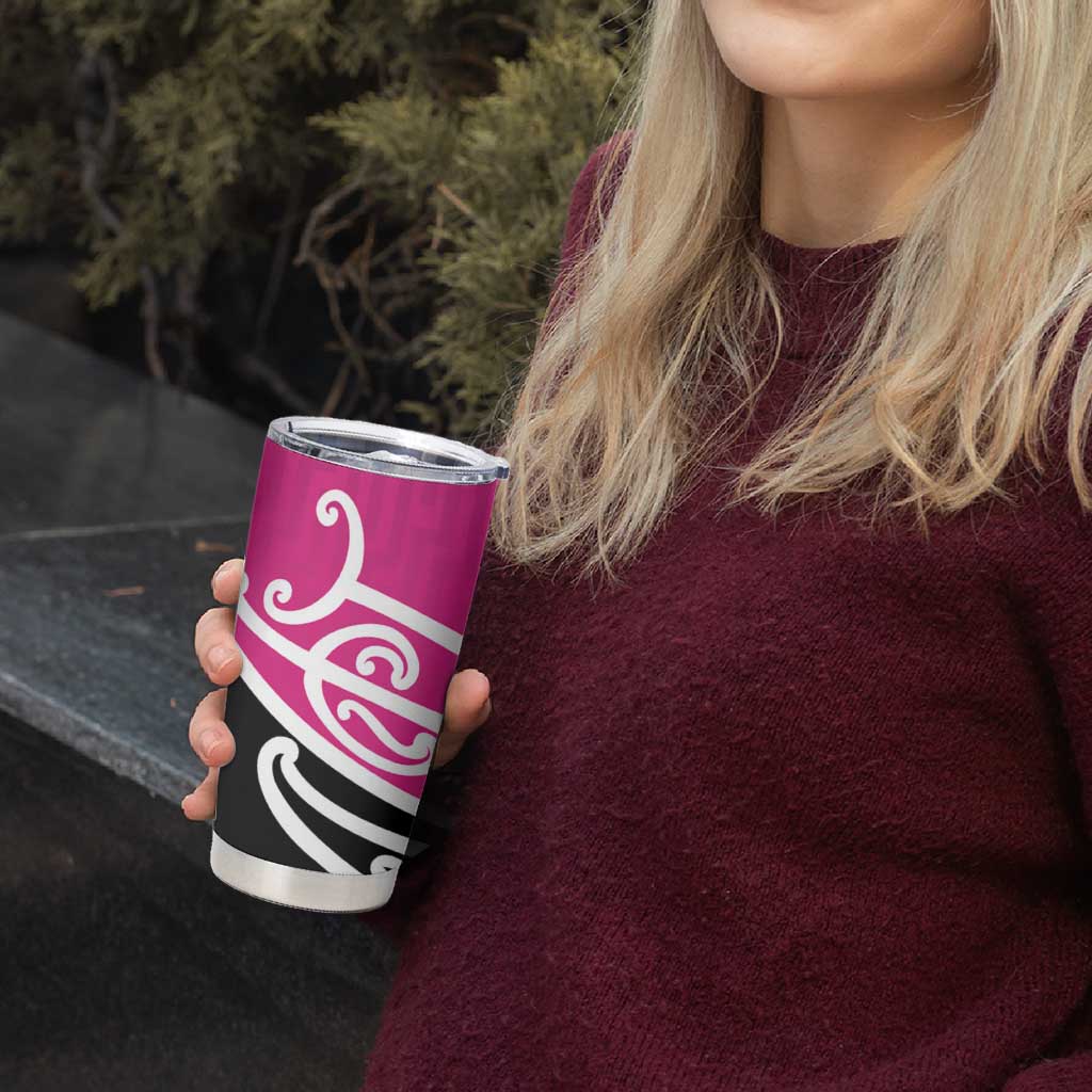 All Pink New Zealand Kowhai Ngutukak Tumbler Cup - Aussie Hoodie
