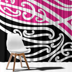 All Pink New Zealand Kowhai Ngutukak Window Curtain - Aussie Hoodie