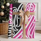 All Pink New Zealand Kowhai Ngutukak Wrapping Paper - Aussie Hoodie