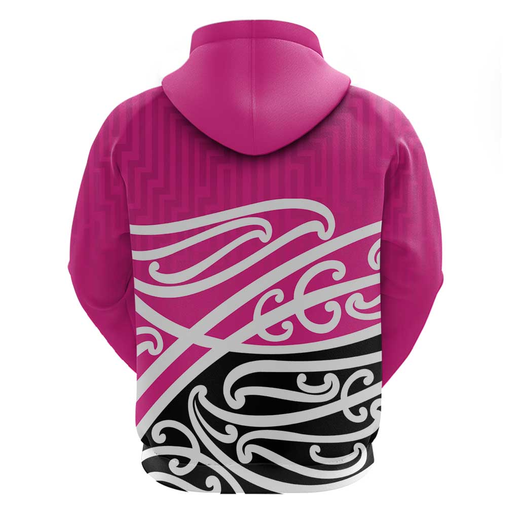 All Pink New Zealand Kowhai Ngutukak Zip Hoodie - Aussie Hoodie