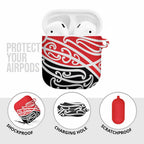 All Red New Zealand Kowhai Ngutukak AirPods Case - Aussie Hoodie