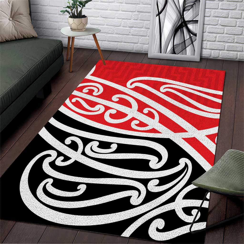All Red New Zealand Kowhai Ngutukak Area Rug - Aussie Hoodie
