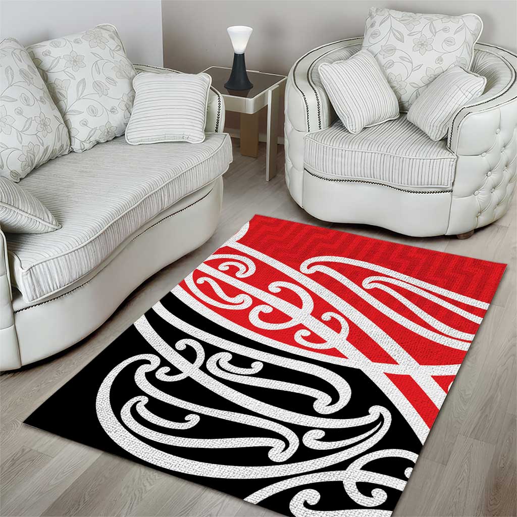 All Red New Zealand Kowhai Ngutukak Area Rug - Aussie Hoodie