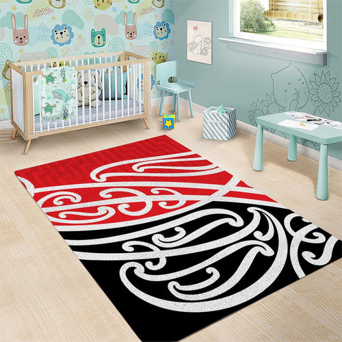 All Red New Zealand Kowhai Ngutukak Area Rug - Aussie Hoodie