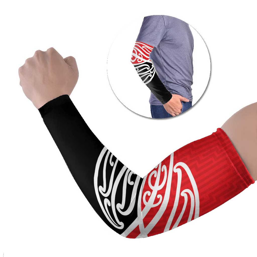 All Red New Zealand Kowhai Ngutukak Arm Sleeves - Aussie Hoodie