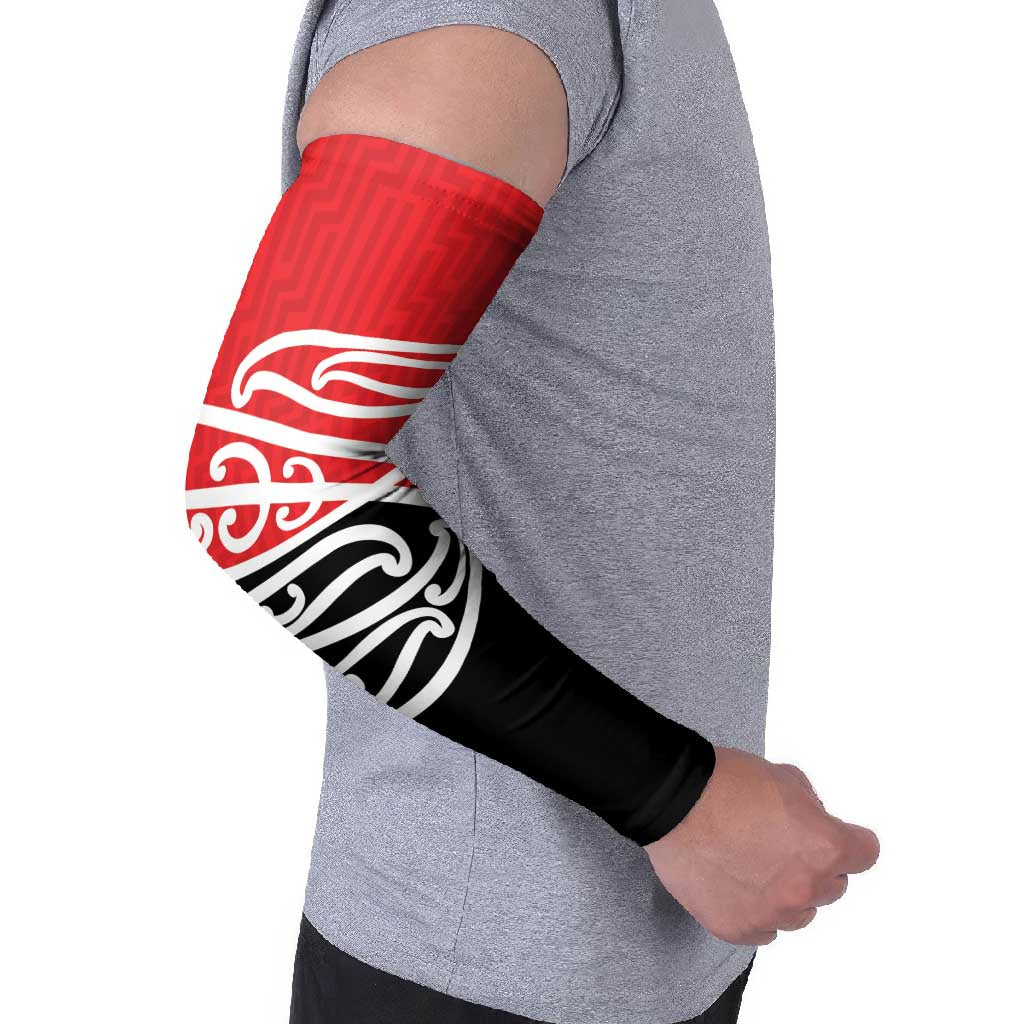 All Red New Zealand Kowhai Ngutukak Arm Sleeves - Aussie Hoodie