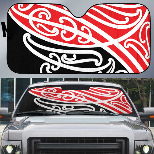 All Red New Zealand Kowhai Ngutukak Auto Sun Shade - Aussie Hoodie