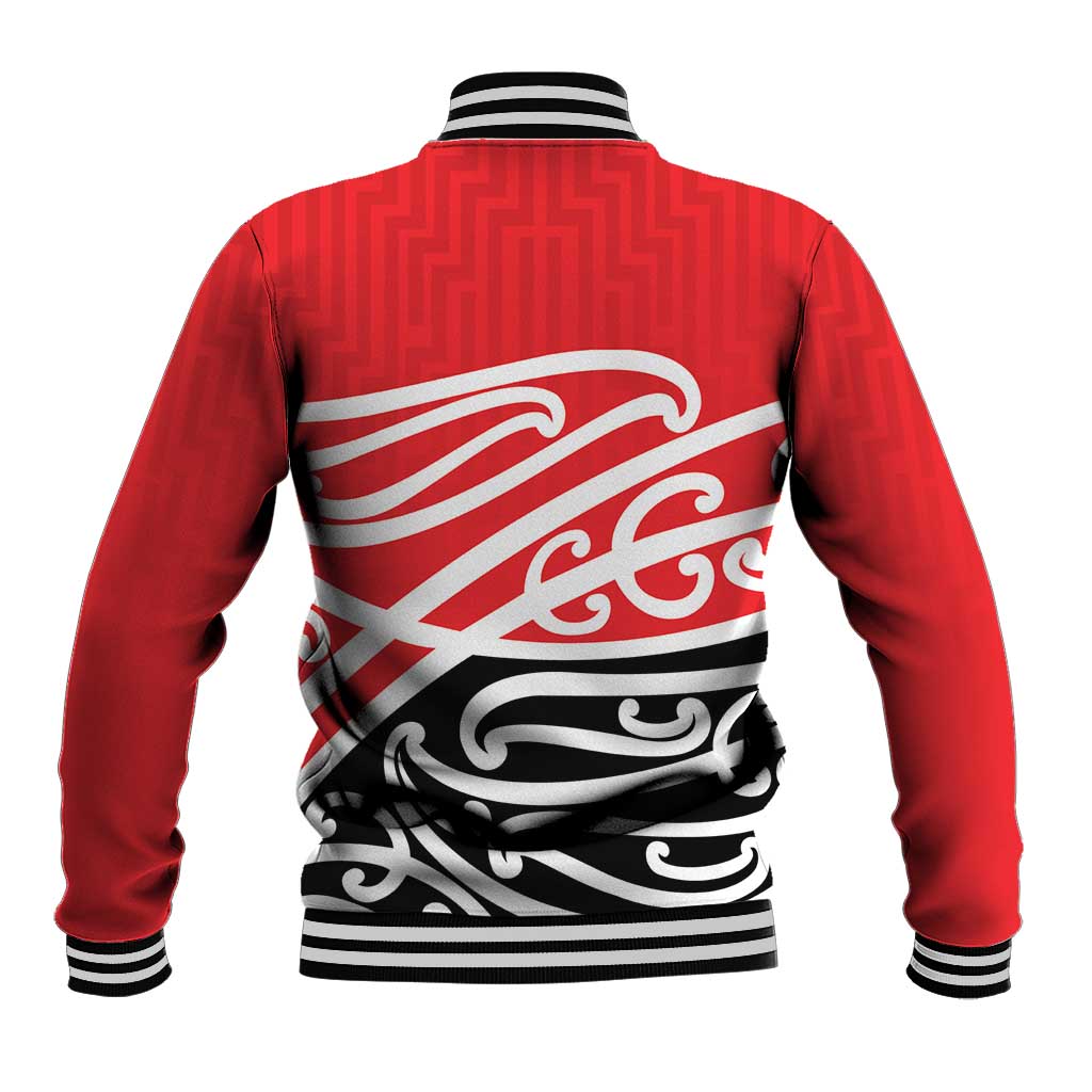 All Red New Zealand Kowhai Ngutukak Baseball Jacket - Aussie Hoodie