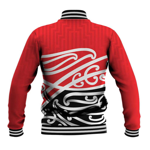All Red New Zealand Kowhai Ngutukak Baseball Jacket - Aussie Hoodie