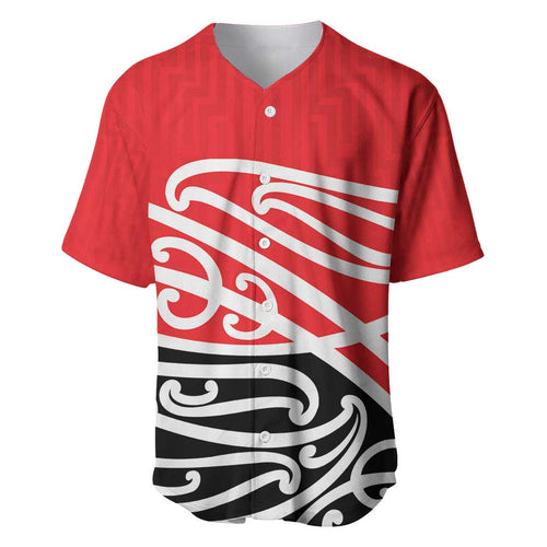 All Red New Zealand Kowhai Ngutukak Baseball Jersey - Aussie Hoodie