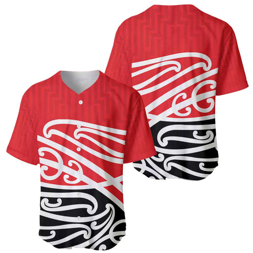All Red New Zealand Kowhai Ngutukak Baseball Jersey - Aussie Hoodie