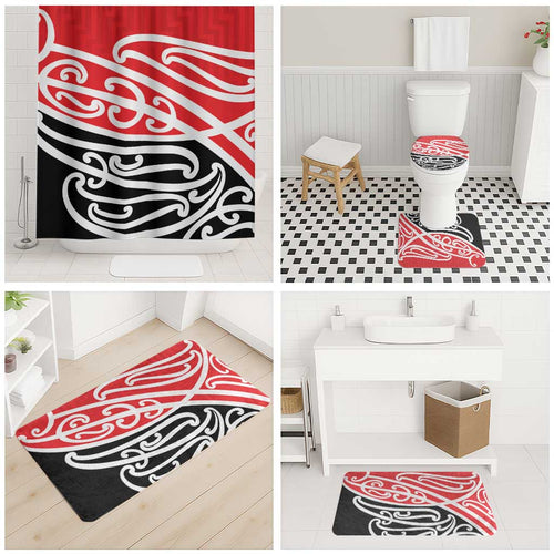 All Red New Zealand Kowhai Ngutukak Bathroom Set - Aussie Hoodie