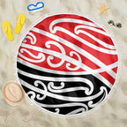All Red New Zealand Kowhai Ngutukak Beach Blanket - Aussie Hoodie