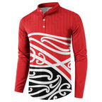 All Red New Zealand Kowhai Ngutukak Button Sweatshirt - Aussie Hoodie