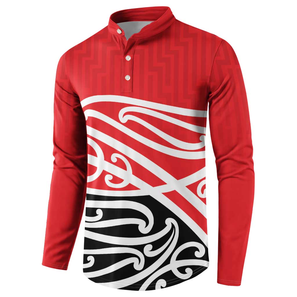 All Red New Zealand Kowhai Ngutukak Button Sweatshirt - Aussie Hoodie