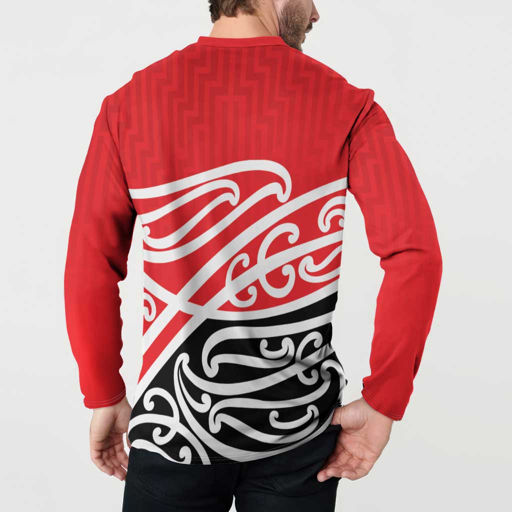 All Red New Zealand Kowhai Ngutukak Button Sweatshirt - Aussie Hoodie
